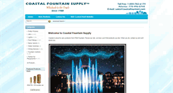 Desktop Screenshot of coastalfountain.com